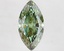 5.32 Ct. Fancy Vivid Green Marquise Lab Grown Diamond