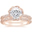 14KR Moissanite Nova Diamond Bridal Set (3/4 ct. tw.), smalltop view