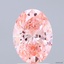2.01 Ct. Fancy Vivid Pink Oval Lab Grown Diamond