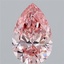 4.51 Ct. Fancy Vivid Pink Pear Lab Grown Diamond