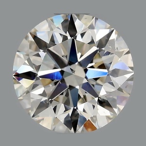 1.11 ct Round K · Faint Brown natural diamond