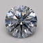 1.14 Ct. Fancy Intense Blue Round Lab Grown Diamond