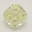 1.21 Ct. Fancy Light Yellow Cushion Diamond