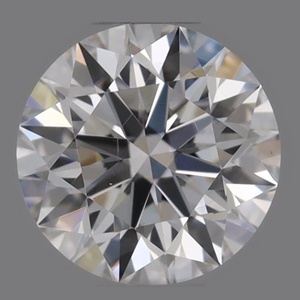 Round diamond — real photo