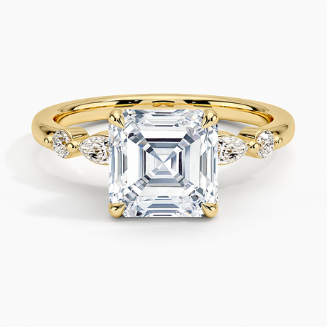 Marquise and Round Diamond Ring