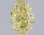 1.56 Ct. Fancy Intense  Yellow Oval Lab Grown Diamond