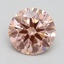 2.50 Ct. Fancy Intense Pink Round Lab Grown Diamond