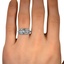 The Vyra Ring, smallzoomed in top view on a hand