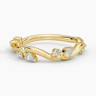 Milgrain Vine Diamond Ring (1/4 ct. tw.)