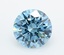 2.02 Ct. Fancy Vivid  Blue Round Lab Grown Diamond