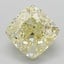0.84 Ct. Fancy Light Yellow Cushion Diamond