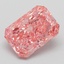 2.11 Ct. Fancy Vivid Pink Radiant Lab Grown Diamond