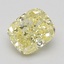 1.02 Ct. Fancy Yellow Cushion Diamond
