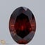 1.73 Ct. Fancy Deep  Orange Oval Lab Grown Diamond