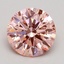 1.71 Ct. Fancy Pink Round Lab Grown Diamond