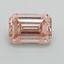 2.00 Ct. Fancy Intense Pink Emerald Lab Grown Diamond