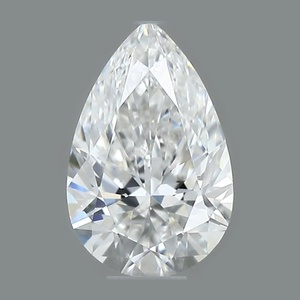 Pear diamond — real photo