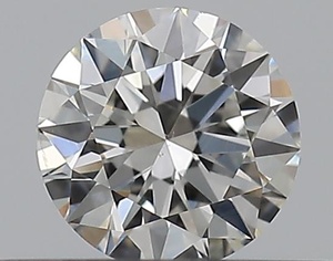 Round diamond — real photo