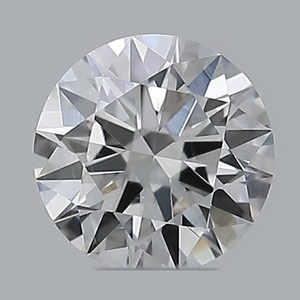 Round diamond — real photo