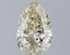 0.73 Ct. Light Yellow Pear Lab Grown Diamond