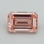10.51 Ct. Fancy Vivid Pink Emerald Lab Grown Diamond