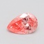 0.50 Ct. Fancy Vivid Pink Pear Lab Grown Diamond