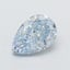 1.02 Ct. Fancy Intense Blue Pear Lab Grown Diamond