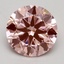 2.50 Ct. Fancy Intense Pink Round Lab Grown Diamond