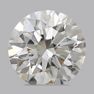 Round diamond — real photo