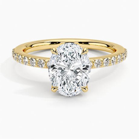 18K Yellow Gold Luxe Elodie Diamond Ring (1/4 ct. tw.)