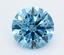 4.0 Ct. Fancy Vivid  Blue Round Lab Grown Diamond