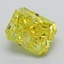 3.25 Ct. Fancy Vivid Yellow Radiant Lab Grown Diamond