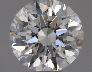 Round diamond — real photo