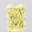 4.13 Ct. Fancy Intense  Yellow Radiant Lab Grown Diamond