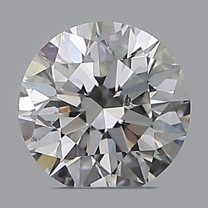 Round diamond — real photo