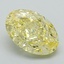 2.25 Ct. Fancy Intense Yellow Oval Lab Grown Diamond