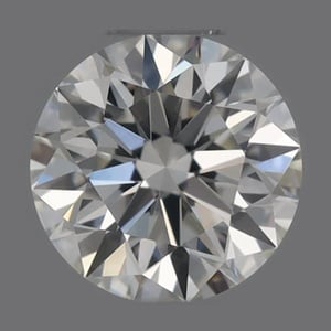 Round diamond — real photo