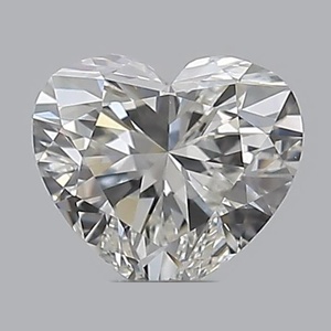 Heart diamond — real photo