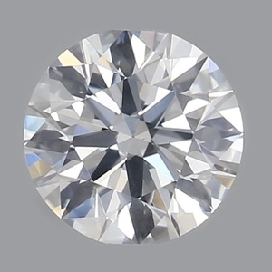Round diamond — real photo