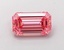1.33 Ct. Fancy Vivid  Pink Emerald Lab Grown Diamond