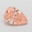 1.04 Ct. Fancy Vivid Pink Pear Lab Grown Diamond