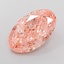 15.11 Ct. Fancy Vivid Pink Oval Lab Grown Diamond