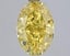 3.08 Ct. Fancy Intense  Yellow Oval Lab Grown Diamond