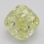 1.52 Ct. Fancy Yellow Cushion Diamond