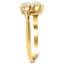 The Tulsa Ring, smalltop view on a hand