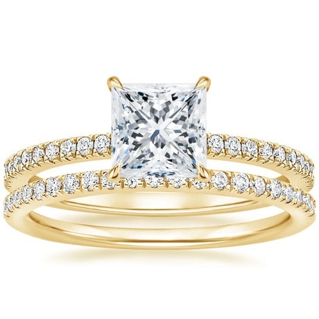 18K Yellow Gold Viviana Diamond Bridal Set (2/5 ct. tw.)