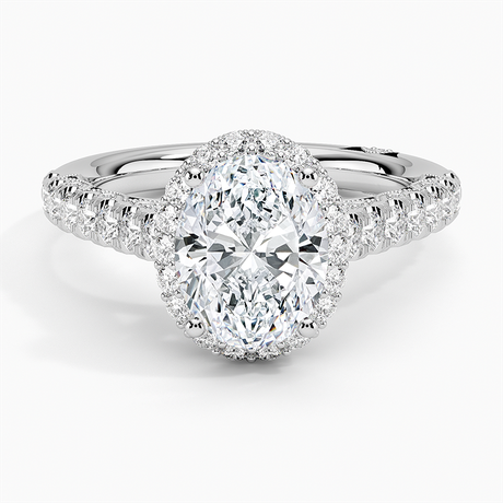 Tacori Petite Crescent Classic Bloom Diamond Ring - Brilliant Earth