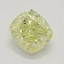 1.01 Ct. Fancy Light Yellow Cushion Diamond