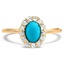 Victorian Turquoise Vintage Ring