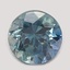 6.0mm  Bi-Color  Round   Sapphire
